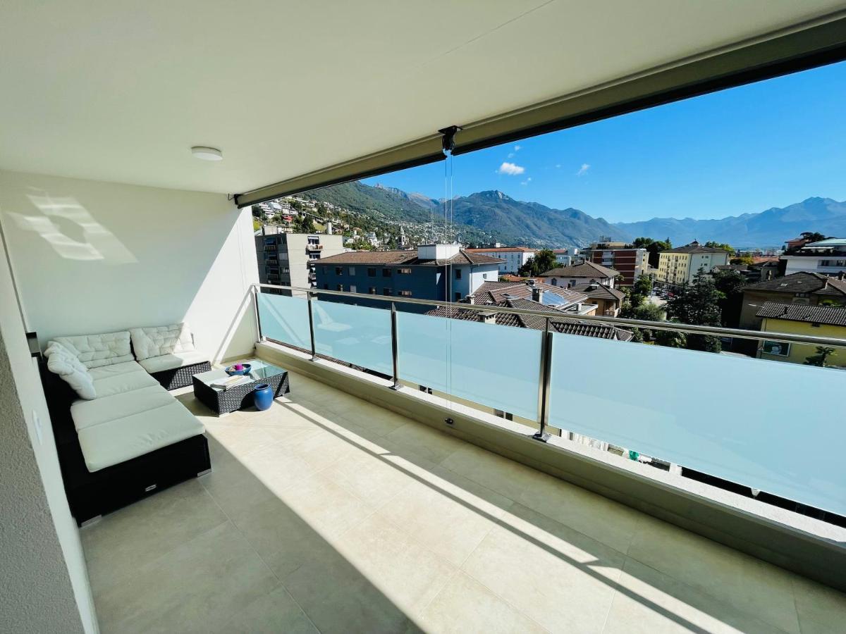 Downtown Apartment Locarno Bagian luar foto